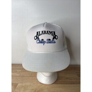 Alabama Cheap Seats Hat COUNTRY MUSIC MESH TOUR Band RARE VTG 90s Cap